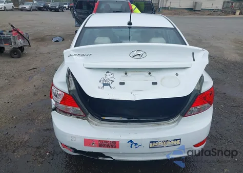 2014 Hyundai Accent Gls z USA, uszkodzony, nr VIN KMHCT4AE5EU694332